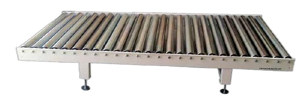 Transportador de rodillos por gravedad para palets